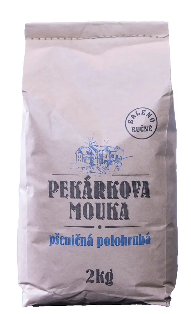 Pšeničná mouka polohrubá